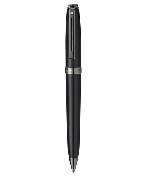 Sheaffer 9144-2 Prelude Tükenmez Kalem Parlak Siyah Titanyum