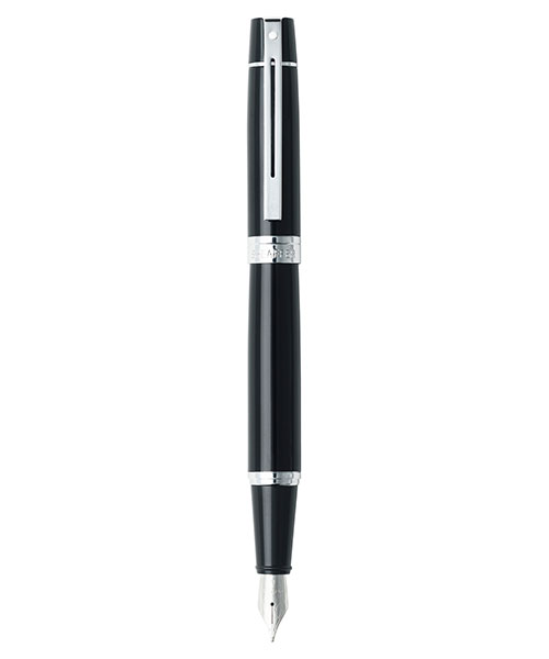Sheaffer 9312-0 300 Serisi Dolma Kalem Parlak Siyah Krom (M)