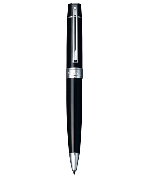 Sheaffer 9312-2 300 Serisi Tükenmez Kalem Parlak Siyah Krom