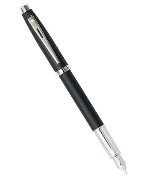 Sheaffer 9317-0 100 Serisi Dolma Kalem Mat Siyah Krom (M)