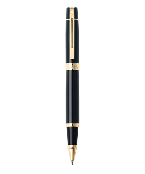 Sheaffer 9325-1 300 Serisi Roller Parlak Siyah Altın