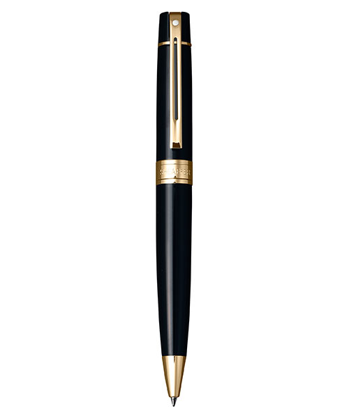 Sheaffer 9325-2 300 Serisi Tükenmez Kalem Parlak Siyah Altın
