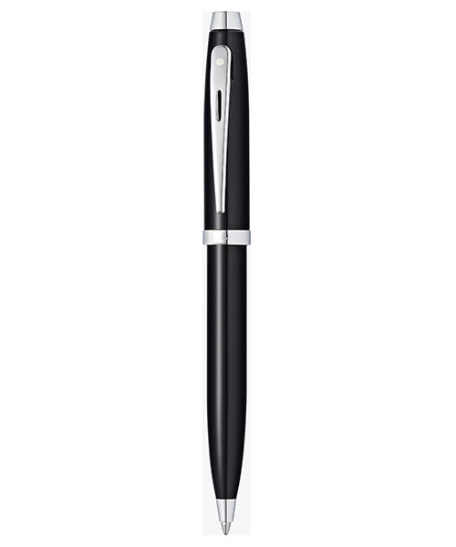 Sheaffer 9338-2 100 Serisi Tükenmez Kalem Parlak Siyah Krom