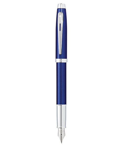Sheaffer 9339-0 100 Serisi Dolma Kalem Parlak Mavi Krom (M)