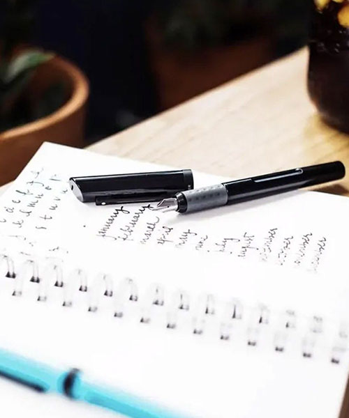 Sheaffer 93400 Kaligrafi Dolma Kalem Siyah F Uç