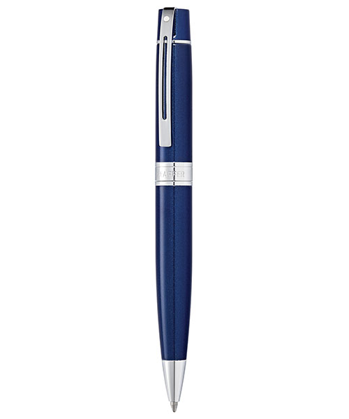 Sheaffer 9341-2 300 Serisi Tükenmez Kalem Parlak Mavi Krom