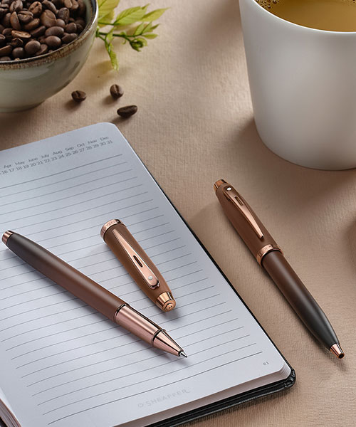 Sheaffer 9374-2 100 Serisi Tükenmez Kalem Kahve
