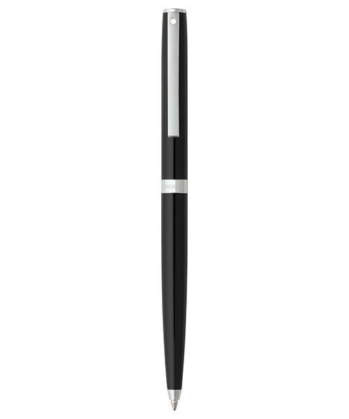Sheaffer 9470-2 Sagarıs Tükenmez Kalem Parlak Siyah Krom