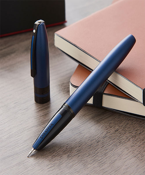 Sheaffer Icon 9110 Dolma Kalem Metalik Blue Lacquer