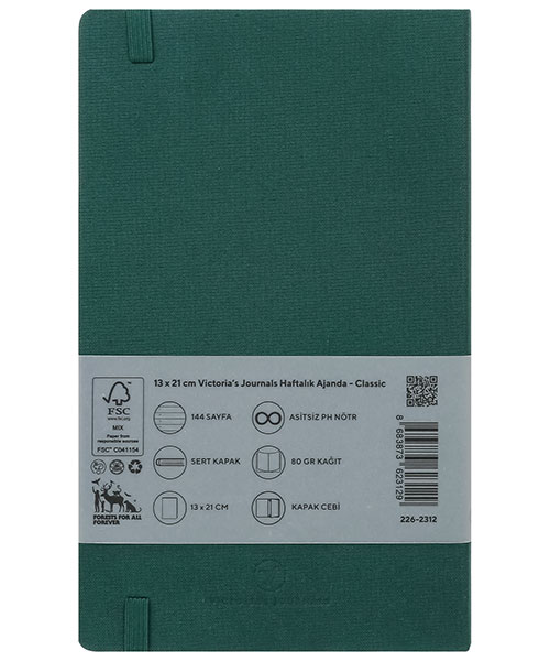 Victorias Journals Classic Haftalık Ajanda 226-2312