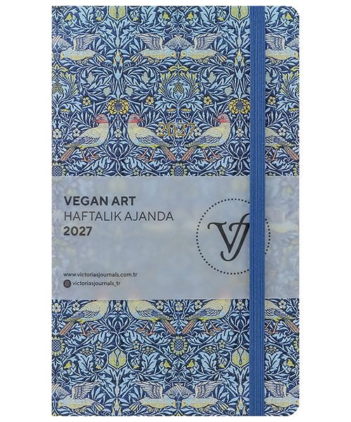 Victorias Journals Smyth Vegan Art Haftalık Ajanda 226-2317