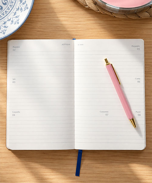 Victorias Journals Smyth Vegan Art Haftalık Ajanda 226-2317