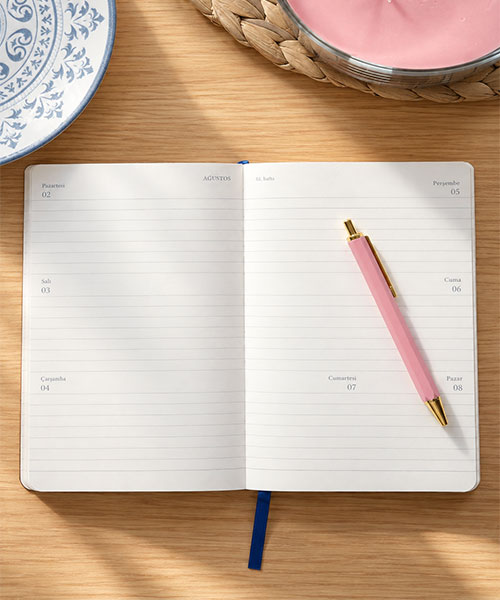 Victorias Journals Smyth Vegan Art Haftalık Ajanda 226-2321