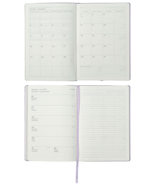 Victorias Journals Smyth Haftalık Ajanda A5 226-2333