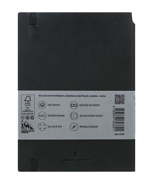 Victorias Journals Kuka Haftalık Ajanda A5 226-2334