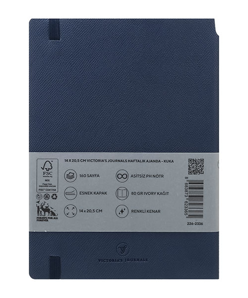 Victorias Journals Kuka Haftalık Ajanda A5 226-2336