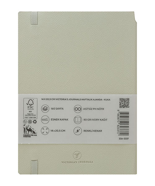 Victorias Journals Kuka Haftalık Ajanda A5 226-2337