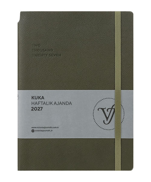 Victorias Journals Kuka Haftalık Ajanda A5 226-2338