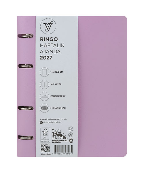 Victorias Journals Ringo Haftalık Ajanda A5 226-2346
