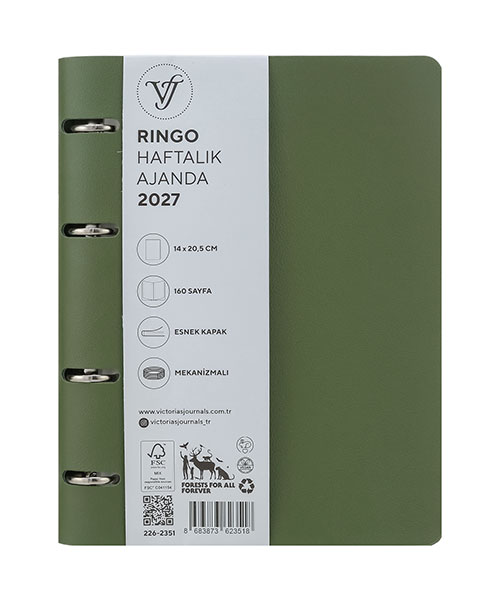 Victorias Journals Ringo Haftalık Ajanda A5 226-2351