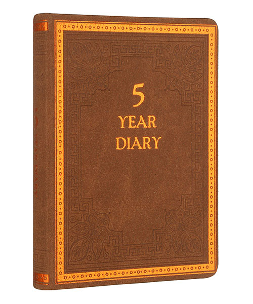 Victoria Journals 5 Yıllık Tarihsiz Vintage 1081