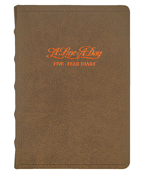 Victoria Journals 5 Yıllık Tarihsiz Vintage 1082