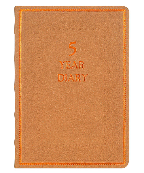 Victoria Journals 5 Yıllık Tarihsiz Vintage 1083