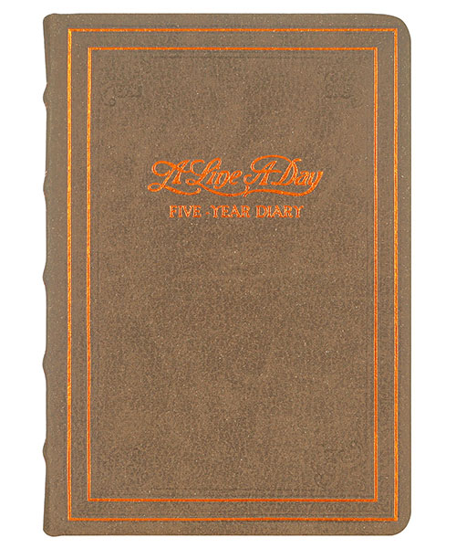 Victoria Journals 5 Yıllık Tarihsiz Vintage 1084