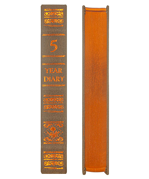Victoria Journals 5 Yıllık Tarihsiz Vintage 1087