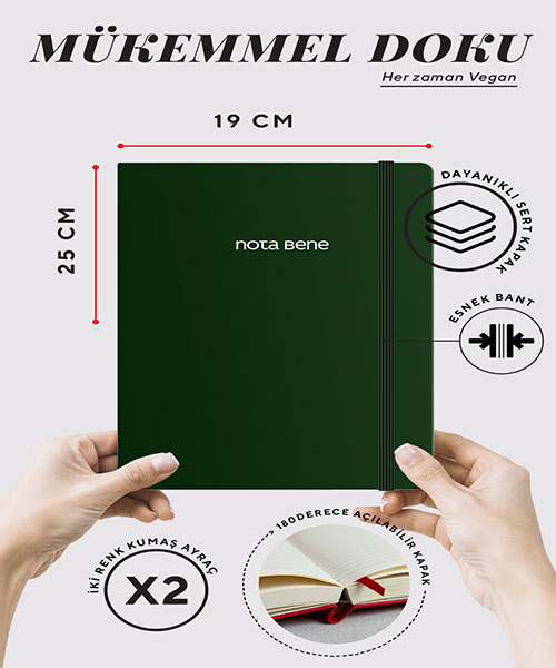 Victoria Journals Classic Sert Kapak Defter 123-9214