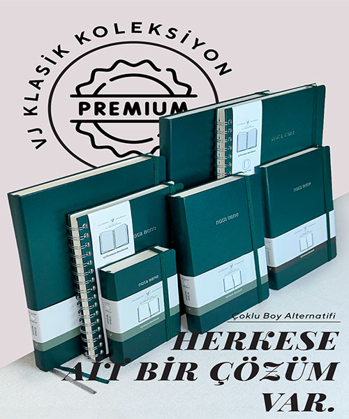 Victoria Journals Classic Sert Kapak Defter 123-9214