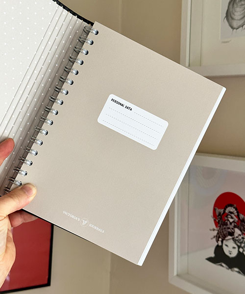 Victoria Journals Gizli Spiralli Defter 123-0030