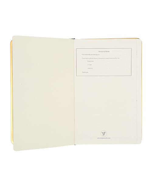Victoria Journals Monaco Süet Sert Kapak Defter 123-0237