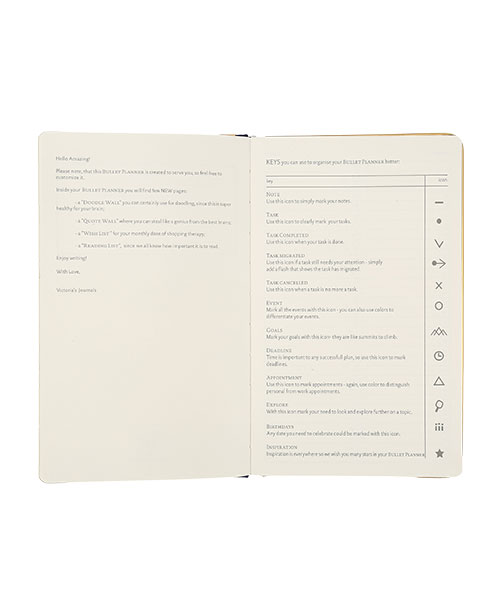 Victoria Journals Monaco Vegan Deri Sert Kapak 123-0231