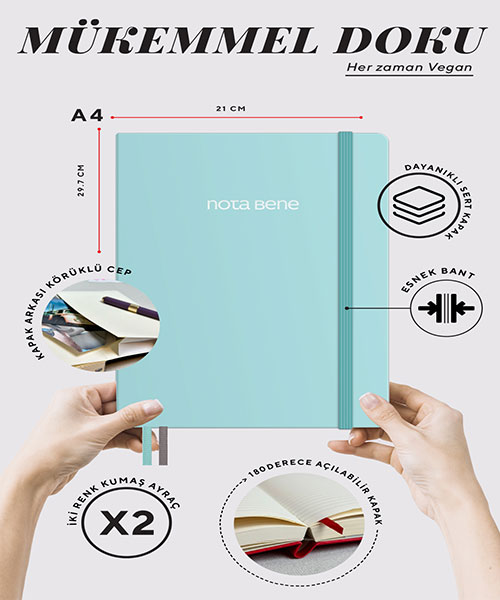 Victoria Journals Premium Sert Kapak Defter 123-9248