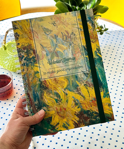 Victoria Journals Sert Kapak Spiralli Defter  123-0099