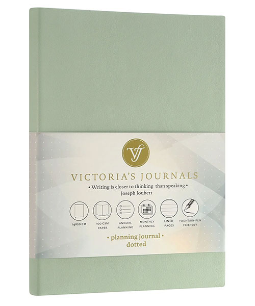 Victoria Journals Smyth Esnek Kapak Planlayıcı Defter 1040