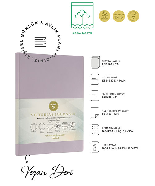 Victoria Journals Smyth Esnek Kapak Planlayıcı Defter 1042