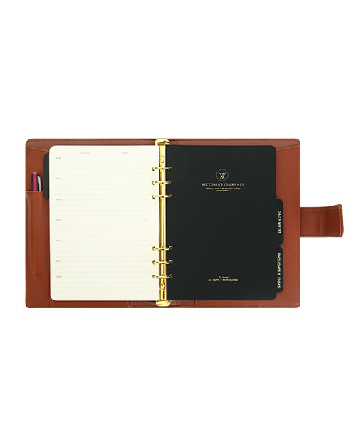 Victoria Journals Smyth Organiser Haftalık Defter 1070