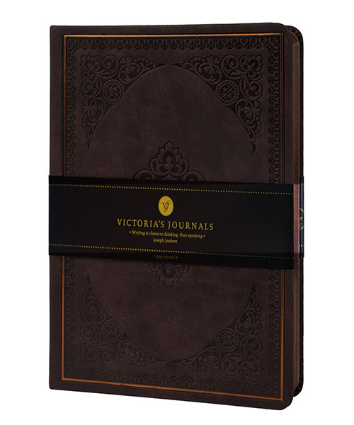 Victoria Journals Vintage Çizgili Defter  1186