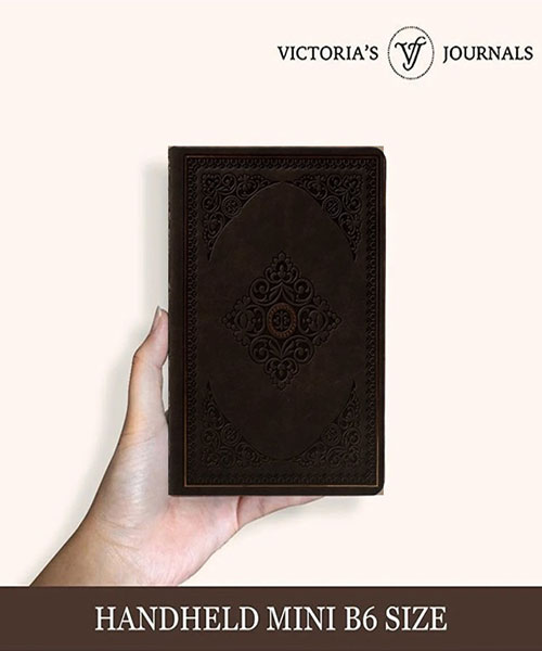 Victoria Journals Vintage Çizgili Defter  1186