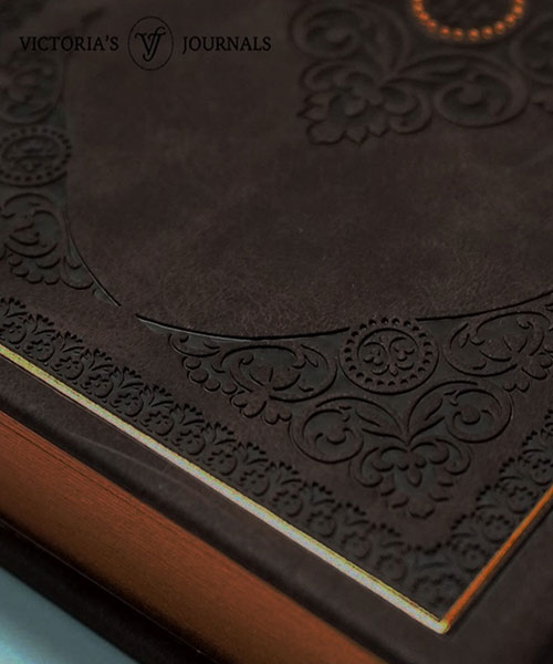 Victoria Journals Vintage Çizgili Defter  1186