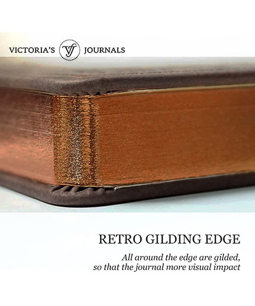 Victoria Journals Vintage Çizgili Defter  1186