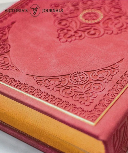 Victoria Journals Vintage Çizgili Defter  1187