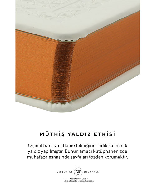 Victoria Journals Vintage Old Book Defter  123-9106