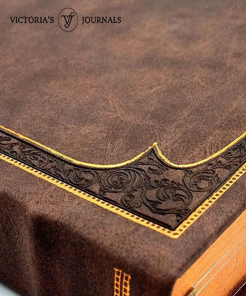 Victoria Journals Vintage Old Book Defter 1177
