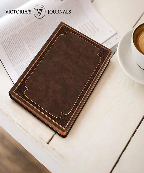 Victoria Journals Vintage Old Book Defter 1177
