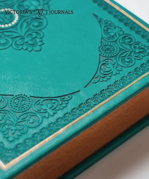 Victoria Journals Vintage Old Book Defter 1183