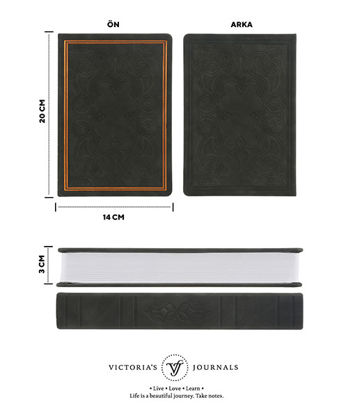 Victoria Journals Vintage Old Book Sketch  123-9110