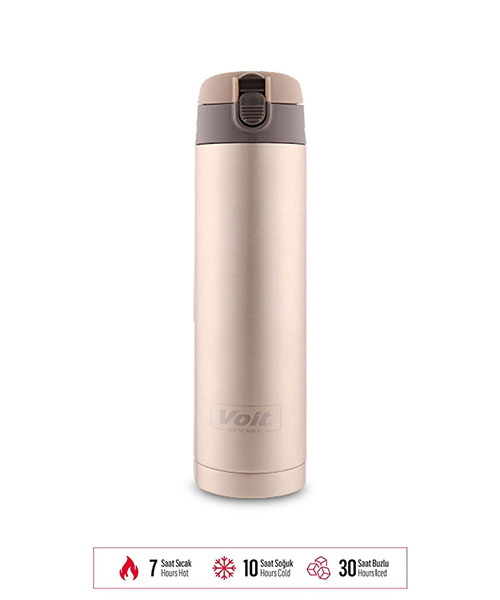Voit Casual Thermos 450Ml Altın